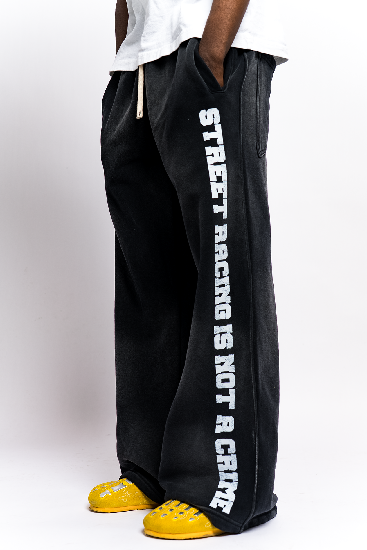 STREET RACING IS NOT A CRIME SWEATPANTS