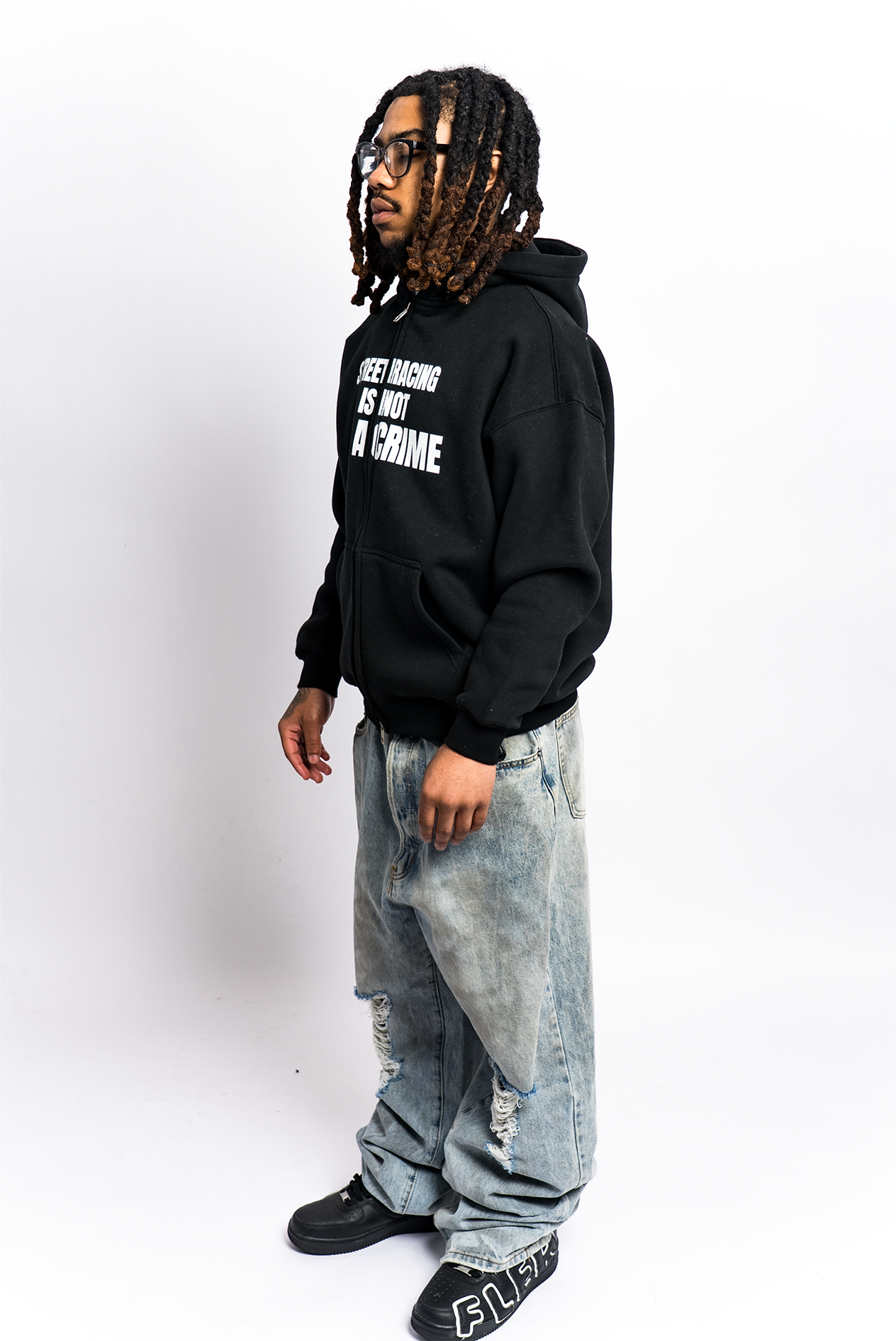 STREET RACING IS NOT A CRIME HOODIE